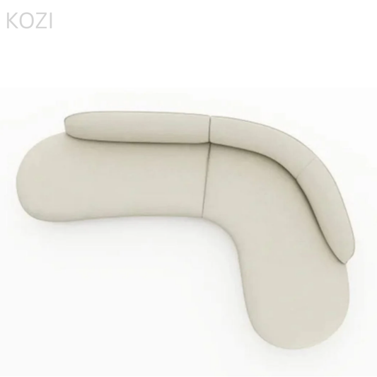 Coda Scratch Resistant Curve Sofa