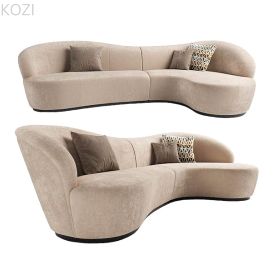 Caleb Sectional Curve Sofa