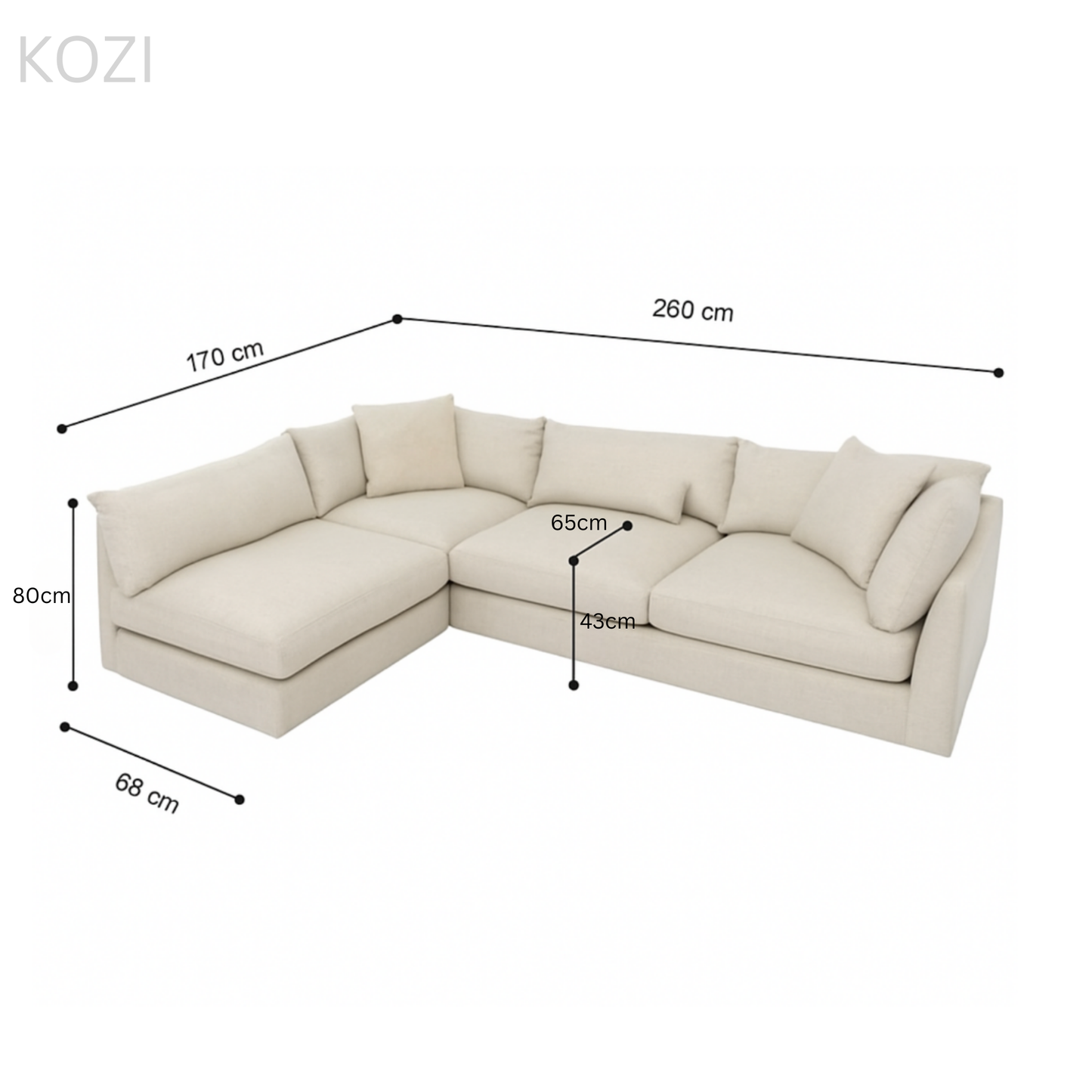Emmanuel Sectional Sofa