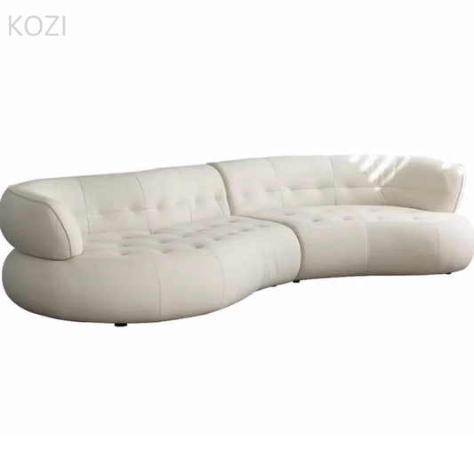 Solara Scratch Resistant Designer Curve Sofa