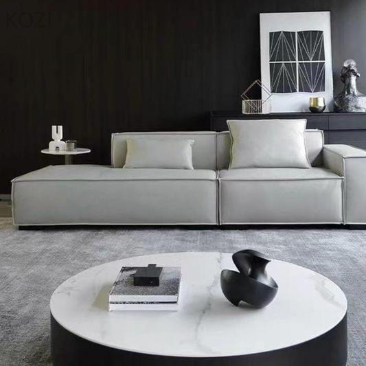 Silas Scratch Resistant Leather Sofa