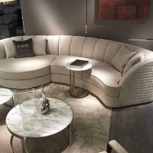 ZEPHYR Sectional Curve Chaise Sofa