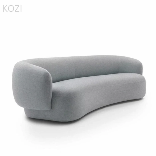 Sebastian Performance Boucle Curve Sofa