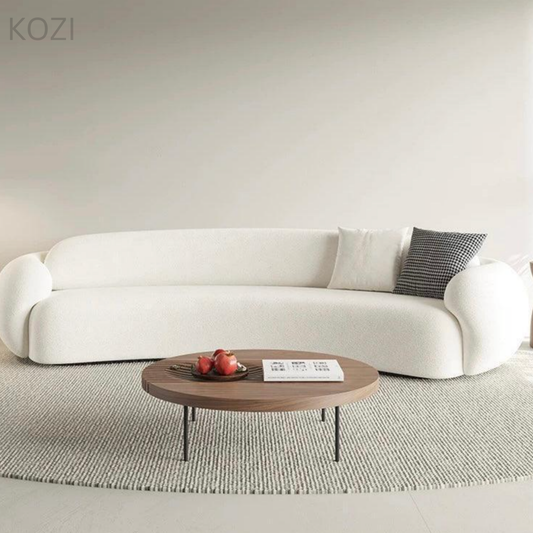 Conor Performance Boucle Curve Sofa
