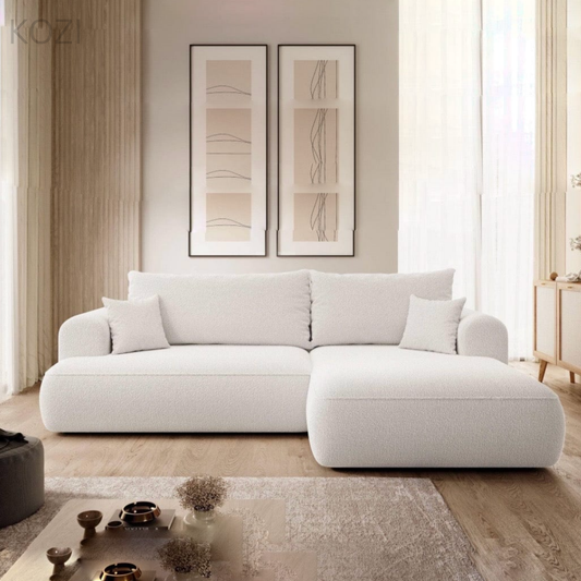 Celine Performance Boucle Sectional Sofa
