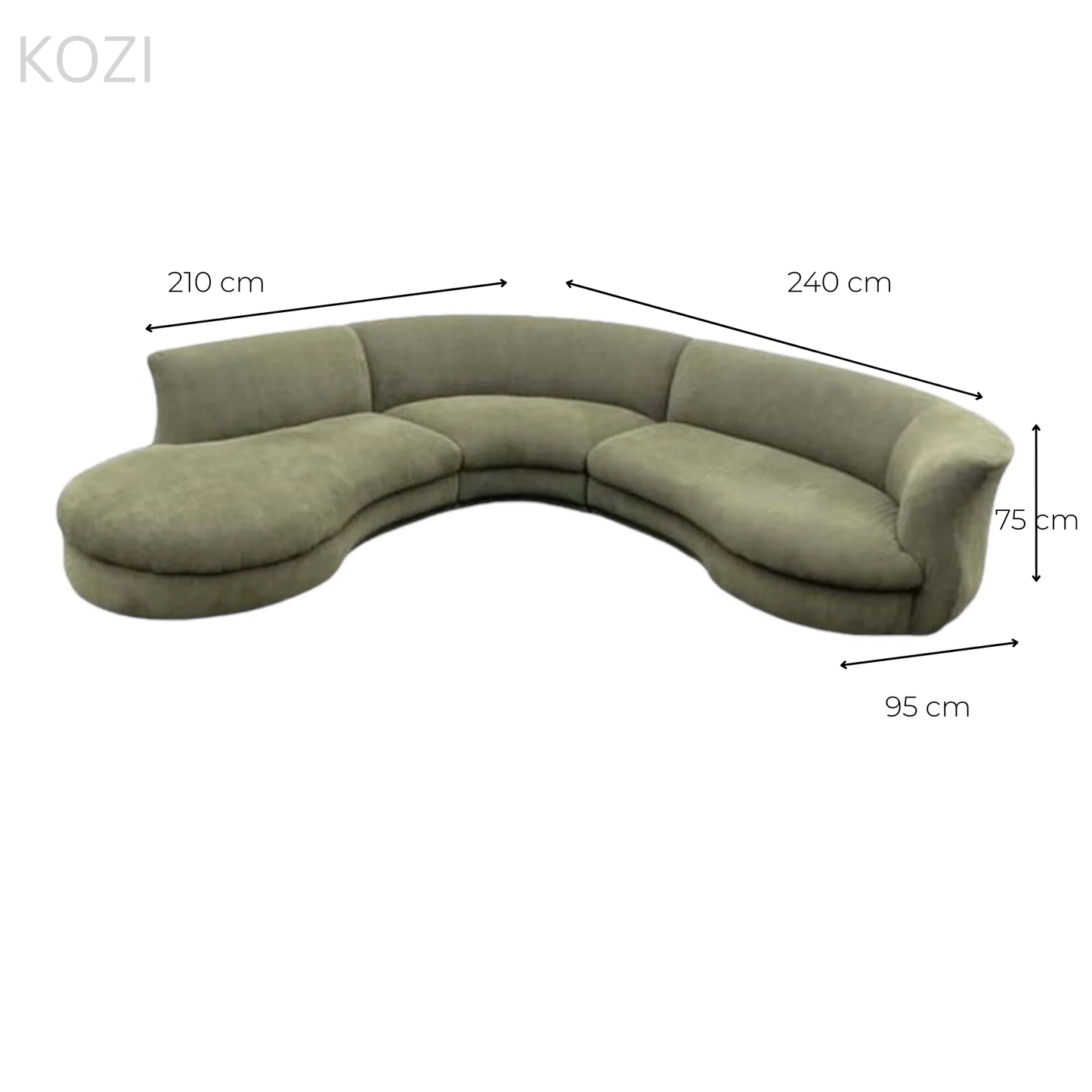 OKY Curve Sofa