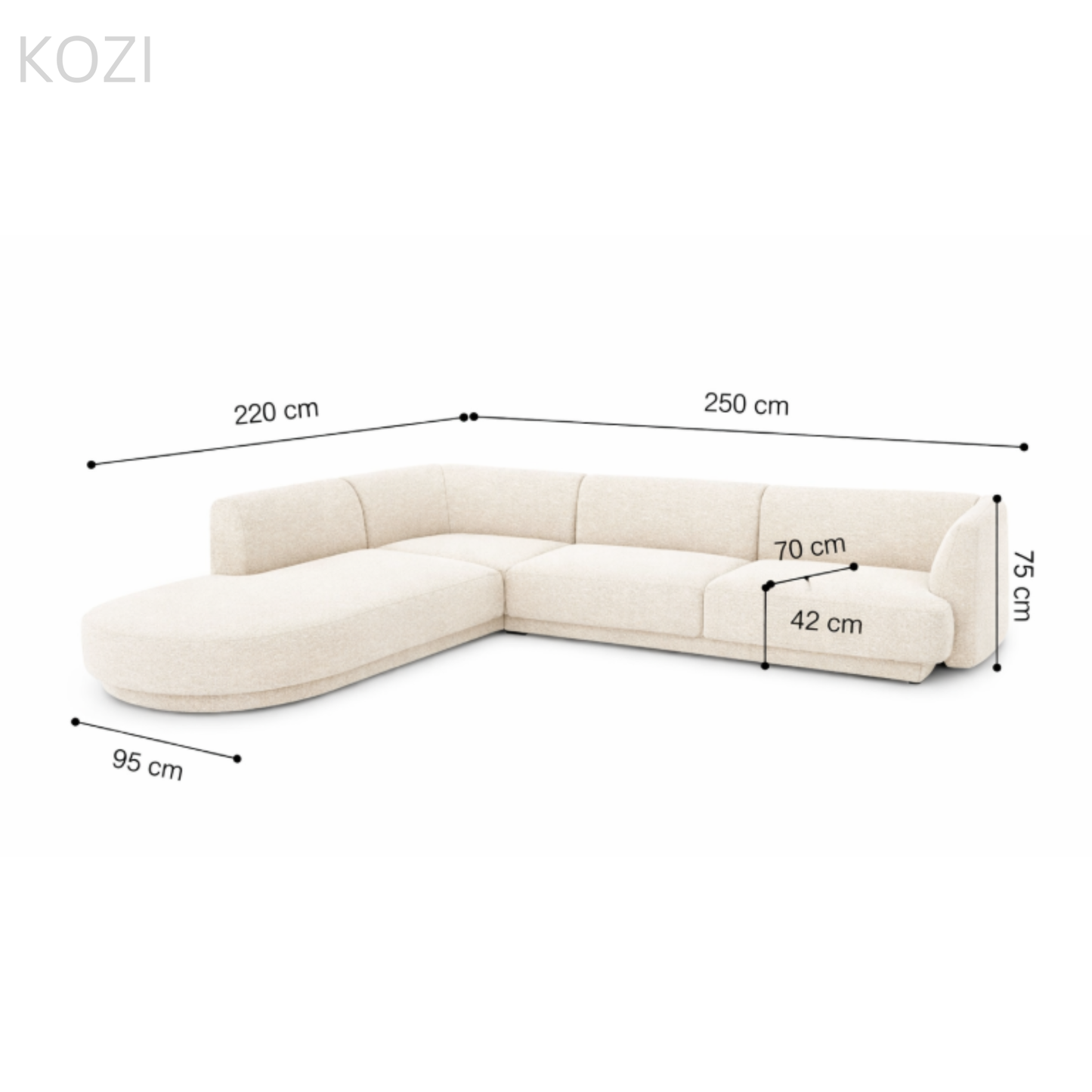 Roselle Scratch Resistant Sofa
