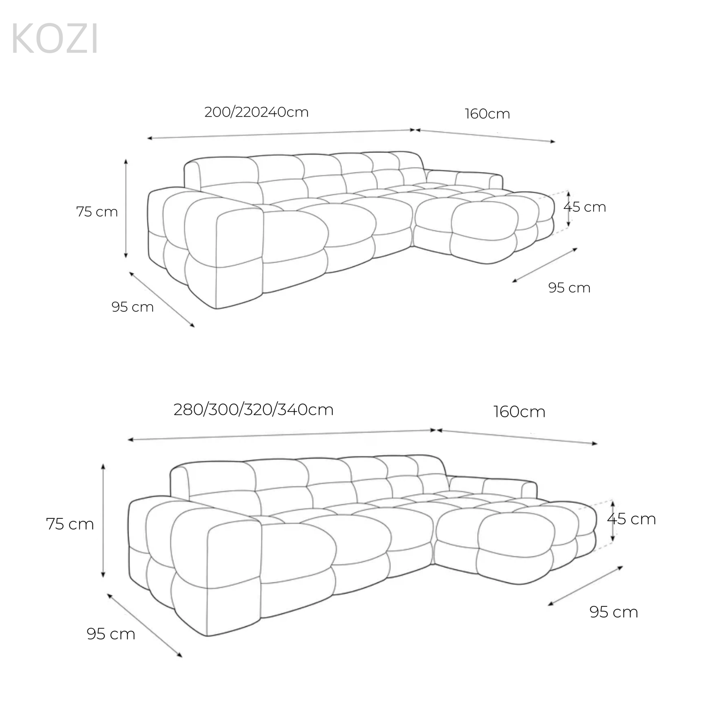 Ada Scratch Resistant Sectional Sofa