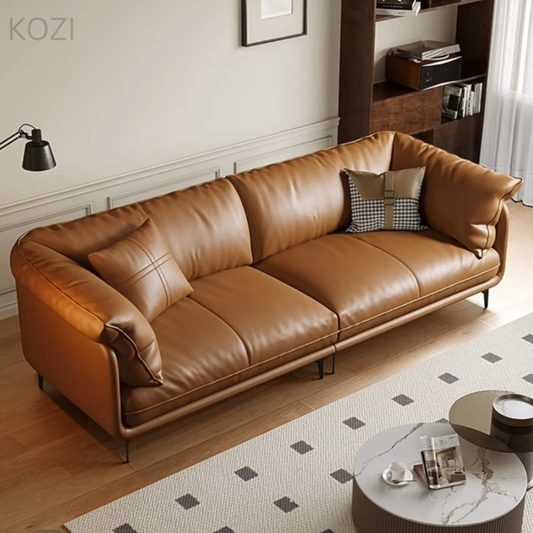 Neer Leather Sectional Sofa