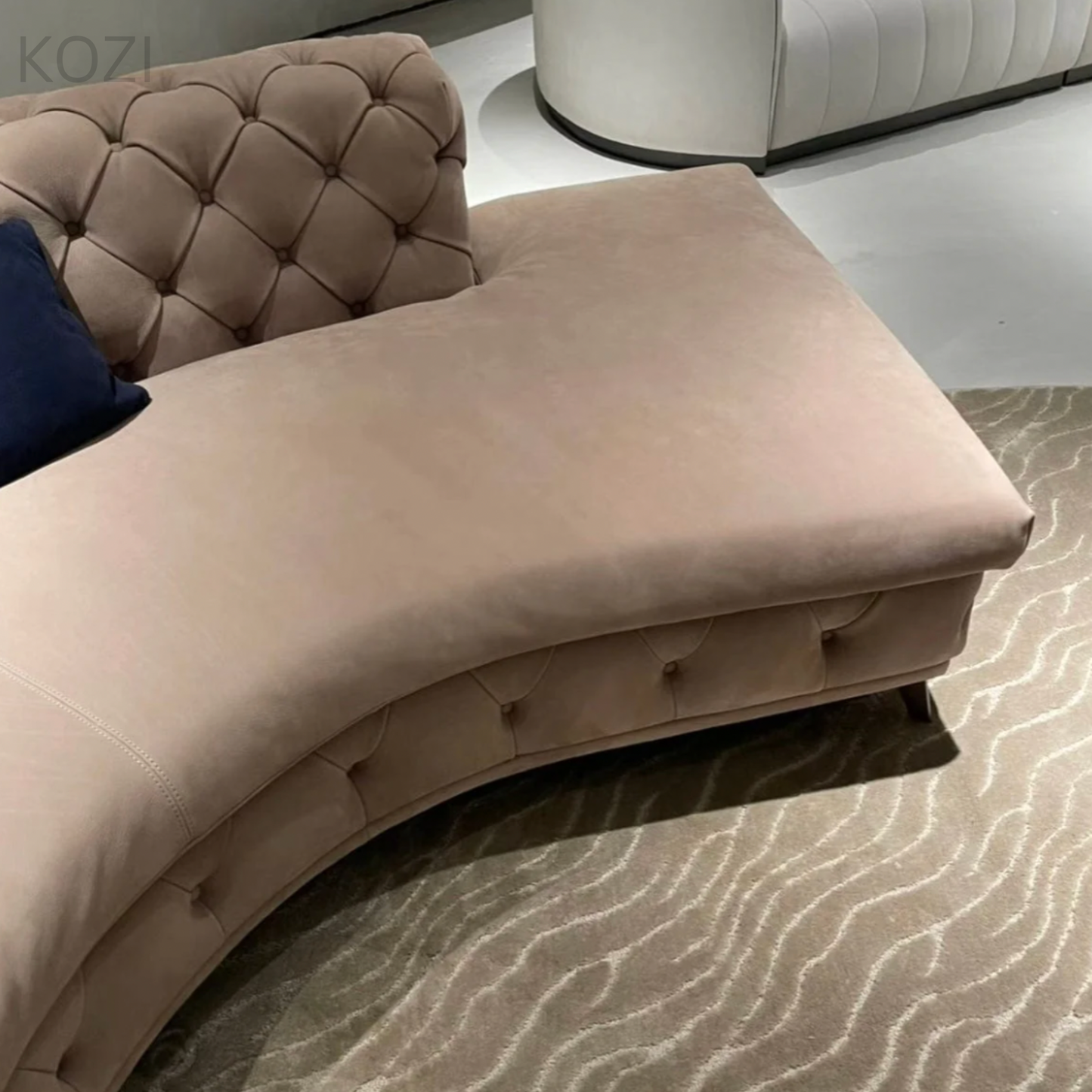 Gemini Tufted Sectional Sofa