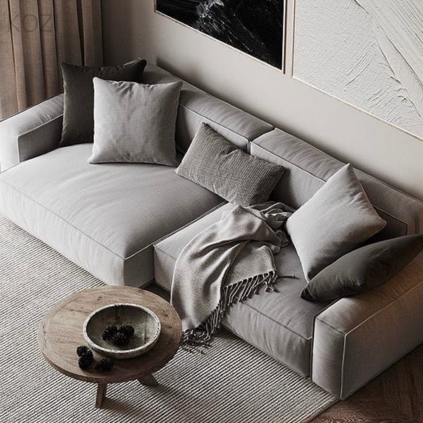 LUNARO Sectional Sofa