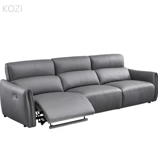 Gelo Leather Electric Recliner Sofa