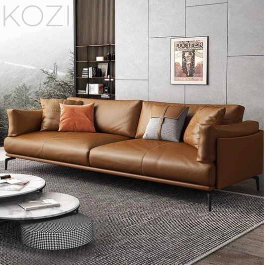 Positano Genuine Leather Sofa
