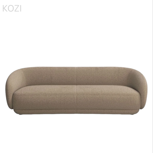 Maxwell Boucle Curve Sofa