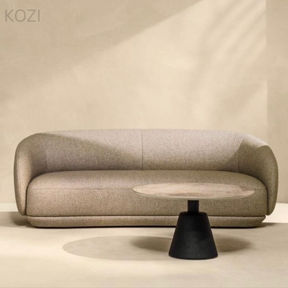 Maxwell Boucle Curve Sofa