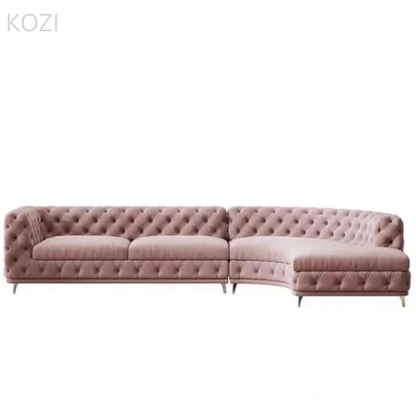 Gemini Tufted Sectional Sofa