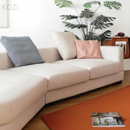 Tado Designer Round Chaise Sectional Sofa