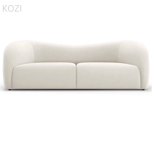 ELVYN Scratch Resistant Curve Sofa