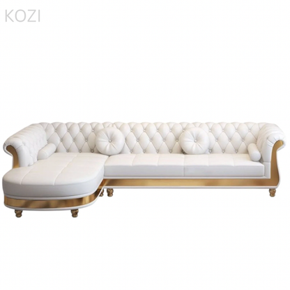 Nadine Scratch Resistant Tufted Chesterfield Sofa