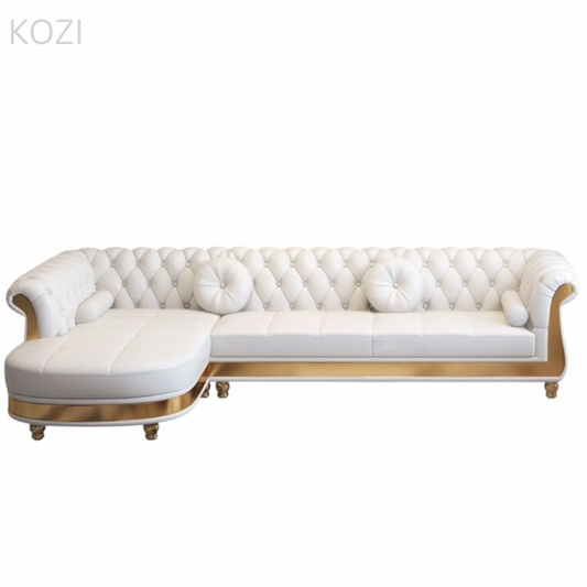 Nadine Scratch Resistant Tufted Chesterfield Sofa