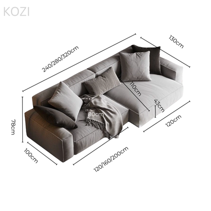 LUNARO Sectional Sofa