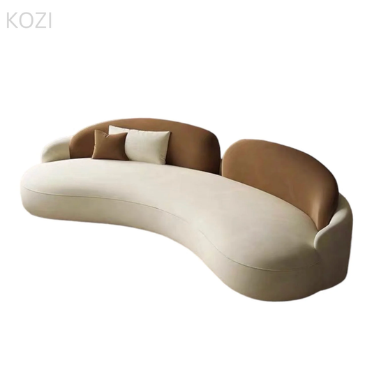 LYRA Scratch Resistant Curve Sofa