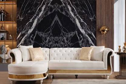 Nadine Scratch Resistant Tufted Chesterfield Sofa