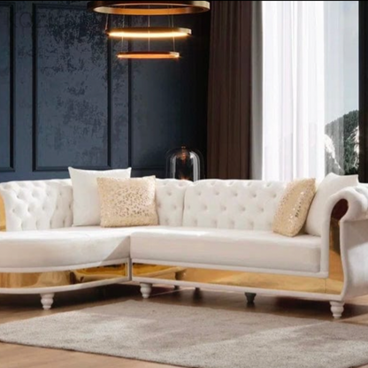 Nadine Scratch Resistant Tufted Chesterfield Sofa