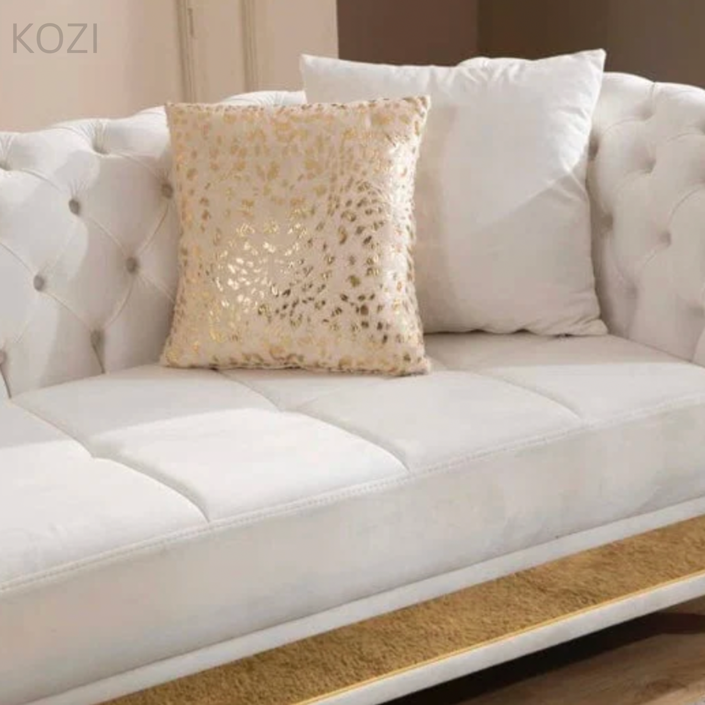 Nadine Scratch Resistant Tufted Chesterfield Sofa