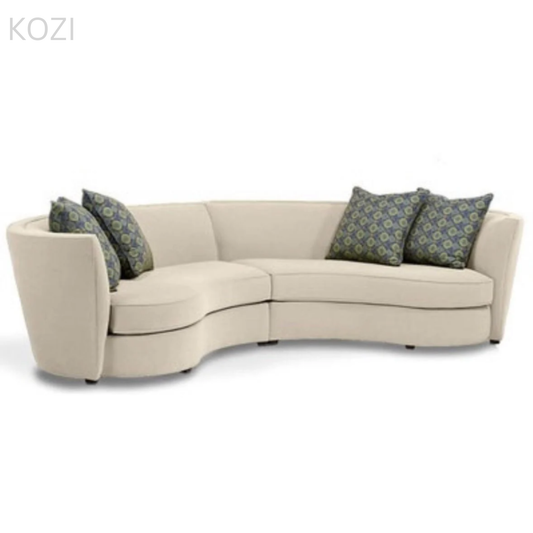 Nicolas Sectional Curve Sofa