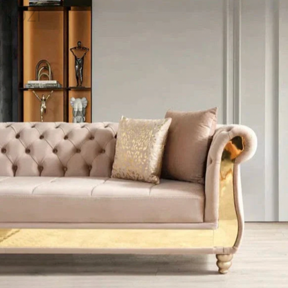 Nadine Scratch Resistant Tufted Chesterfield Sofa