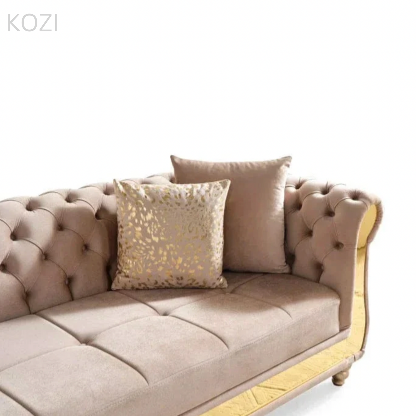 Nadine Scratch Resistant Tufted Chesterfield Sofa