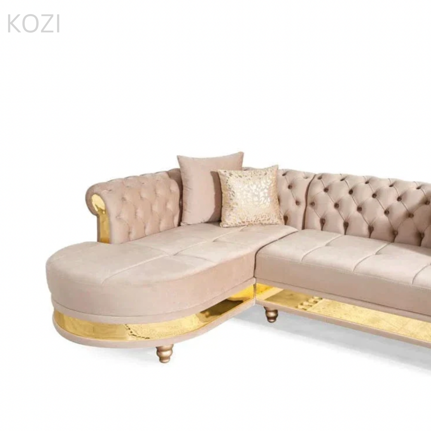 Nadine Scratch Resistant Tufted Chesterfield Sofa