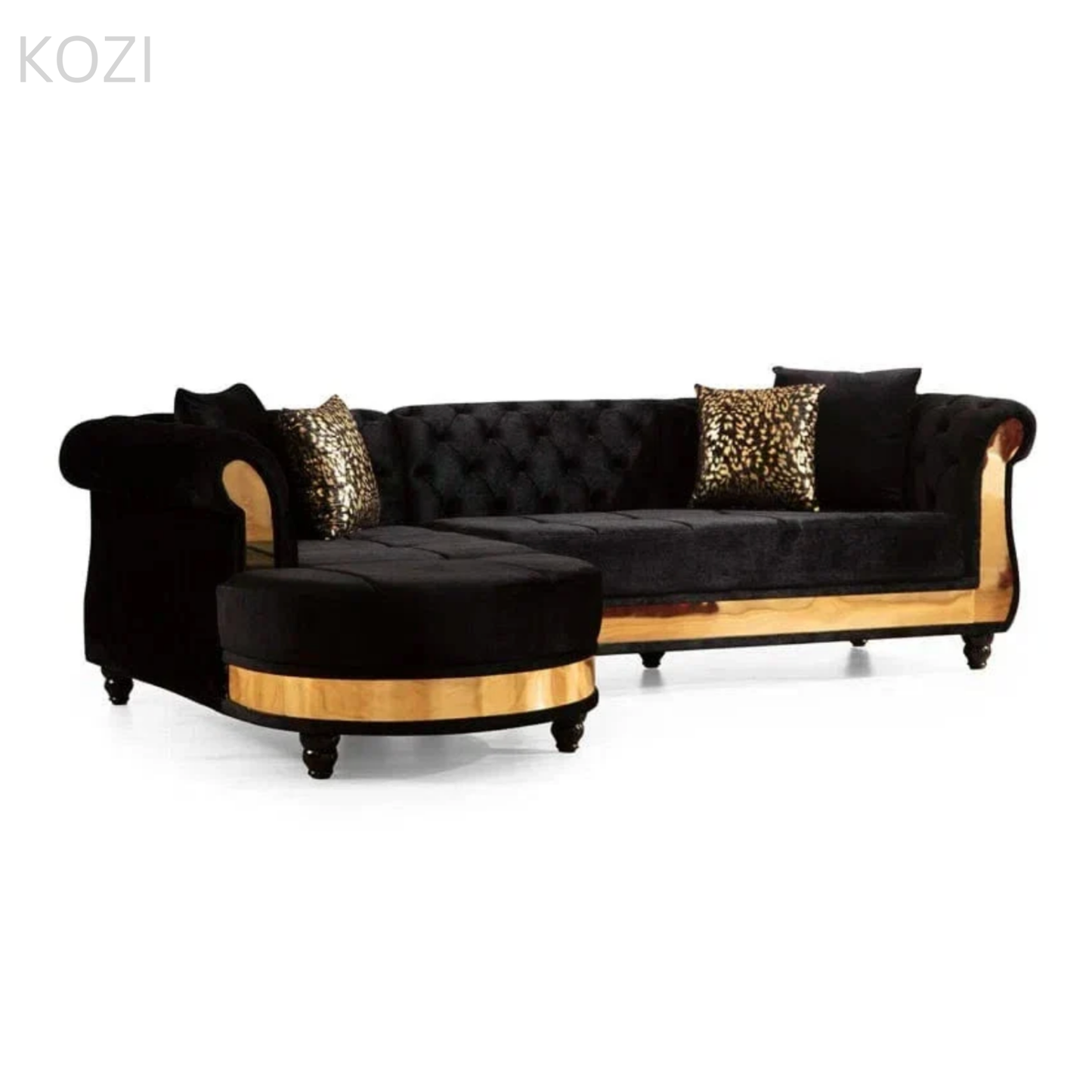 Nadine Scratch Resistant Tufted Chesterfield Sofa