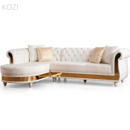 Nadine Scratch Resistant Tufted Chesterfield Sofa