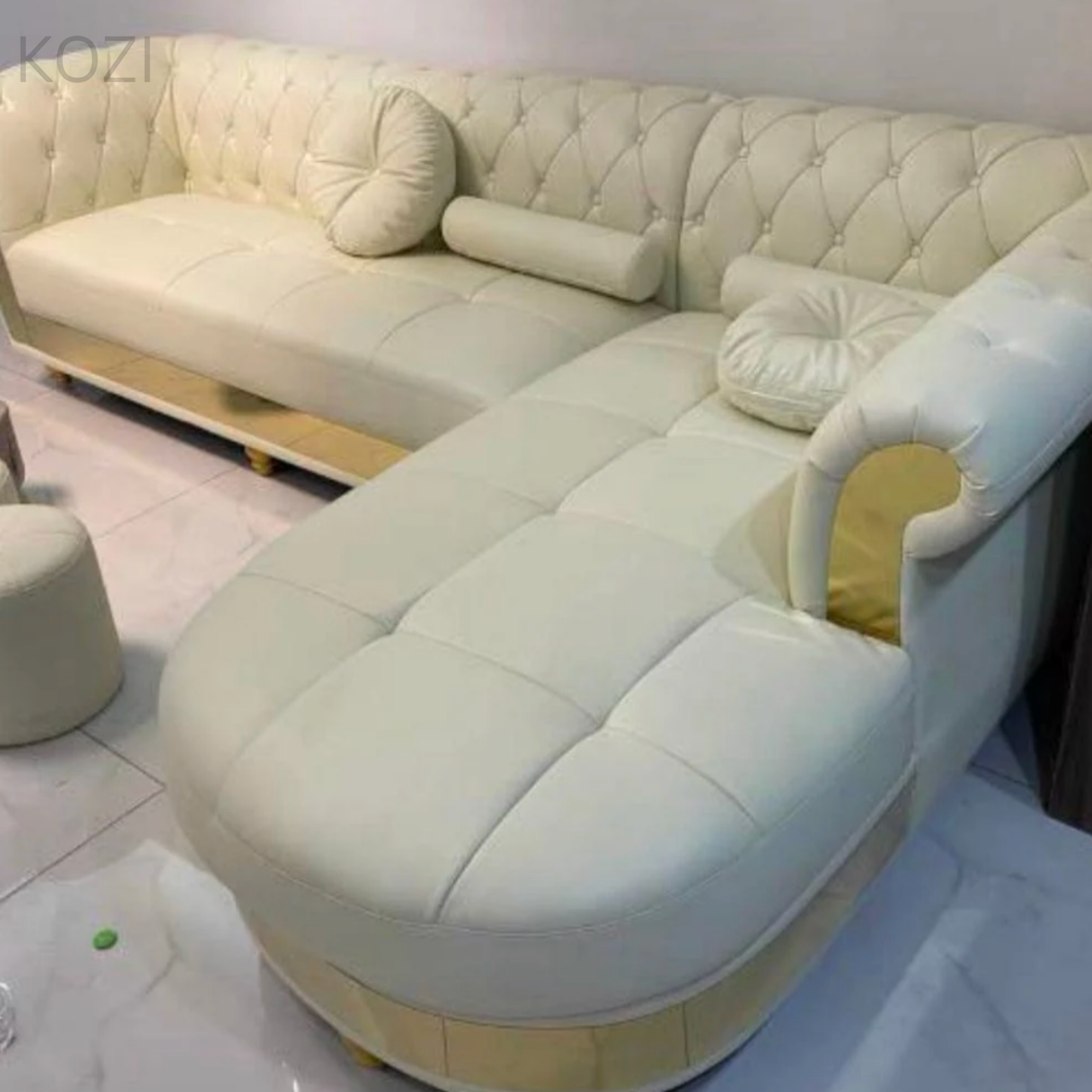 Nadine Scratch Resistant Tufted Chesterfield Sofa