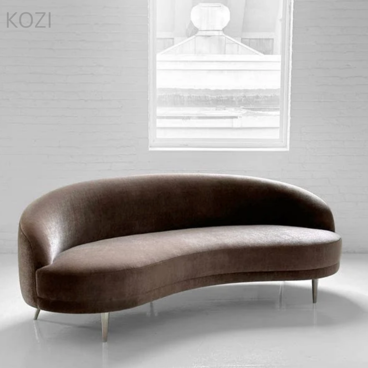 KAEL Scratch Resistant Curve Sofa