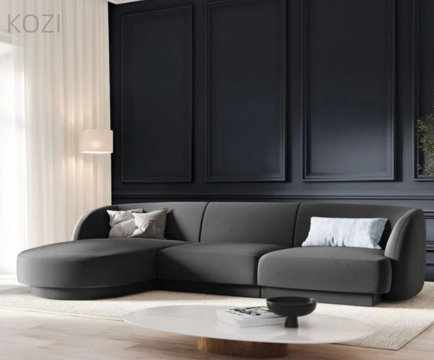 RIVYN Scratch Resistant Sectional Sofa