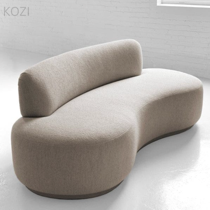 LENOX Performance Boucle Curve Sofa