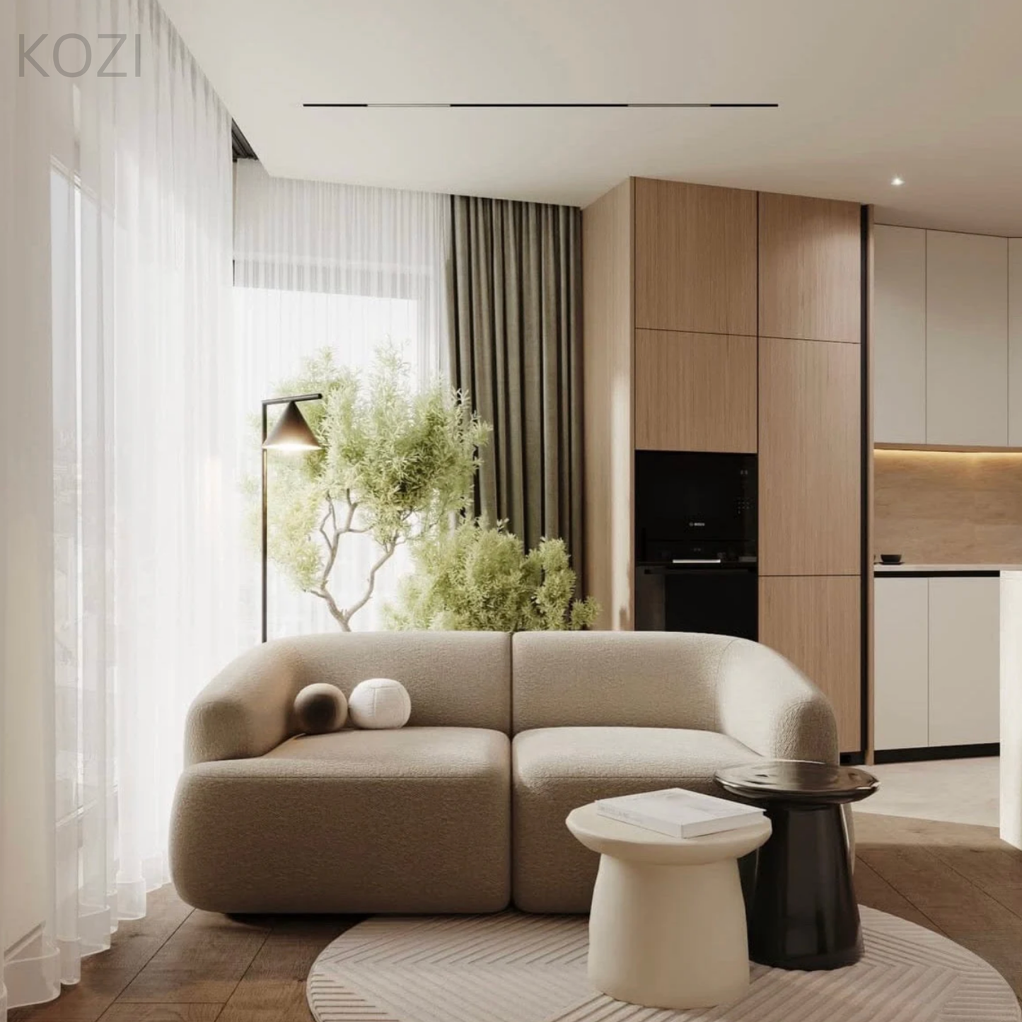 JOVYN Scratch Resistant Sofa