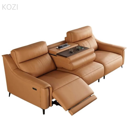 Buni Leather Recliner Sofa