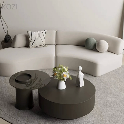 ORVIA Scratch Resistant Sectional Curve Sofa