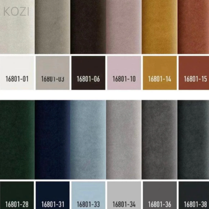 ORVIA Scratch Resistant Sectional Curve Sofa