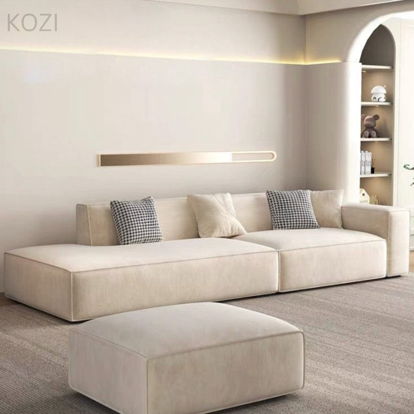 AXIS Modular Scratch Resistant Sectional Sofa