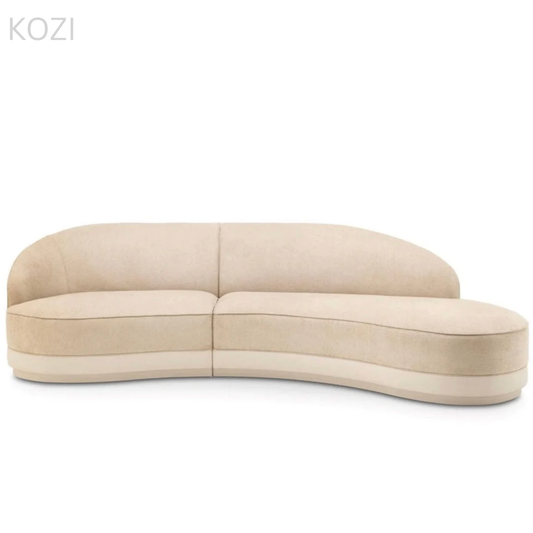 KATRIEL Scratch Resistant Curve Sofa