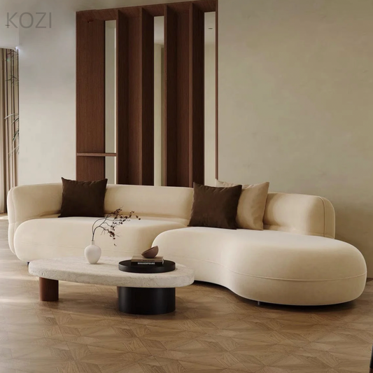 Milo Scratch Resistant Curve Sofa