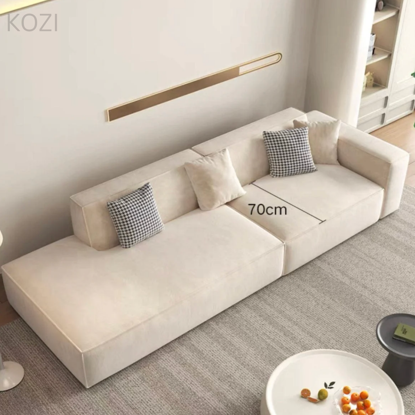 AXIS Modular Scratch Resistant Sectional Sofa