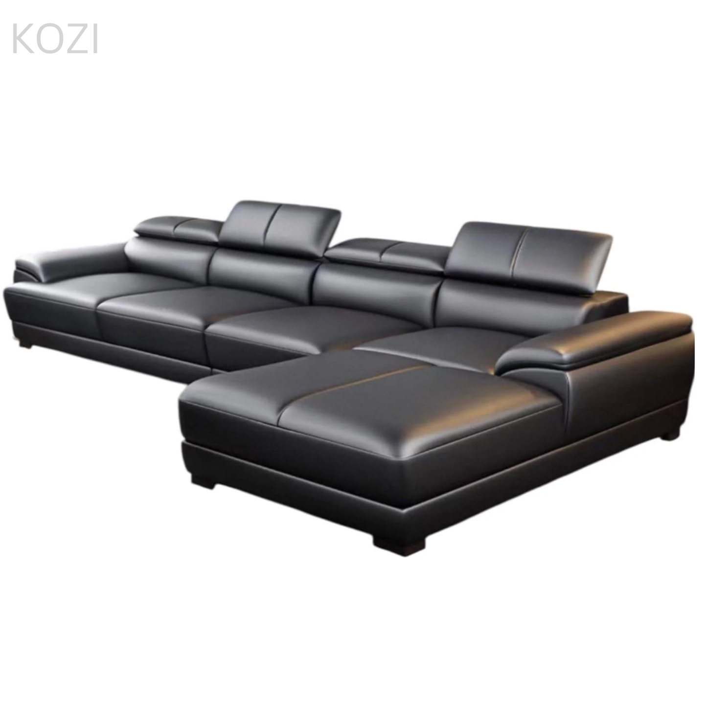 VALENZA Sectional Genuine Leather Sofa