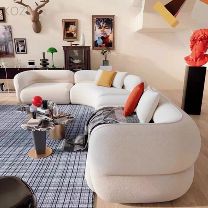 Giovanni Sectional Curve Sofa