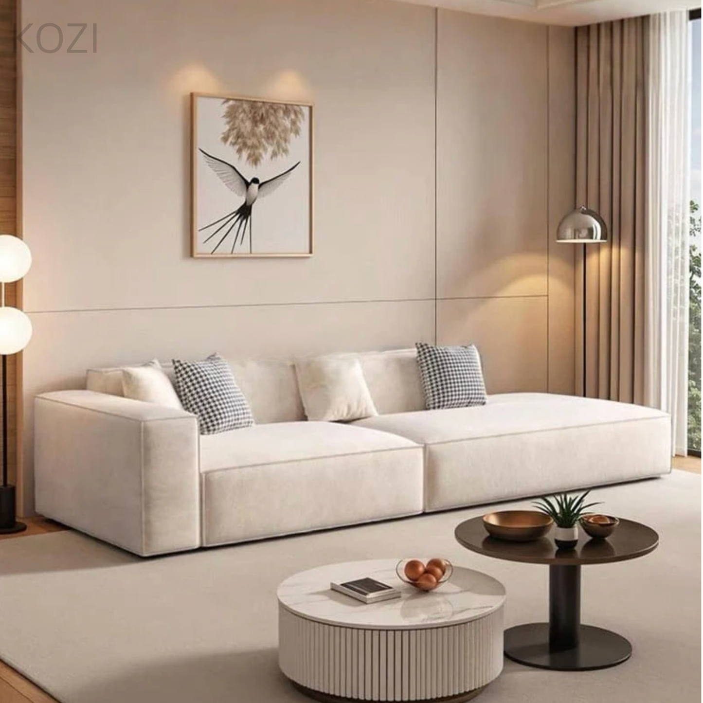 AXIS Modular Scratch Resistant Sectional Sofa